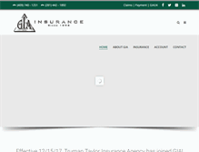 Tablet Screenshot of gia-tx.com